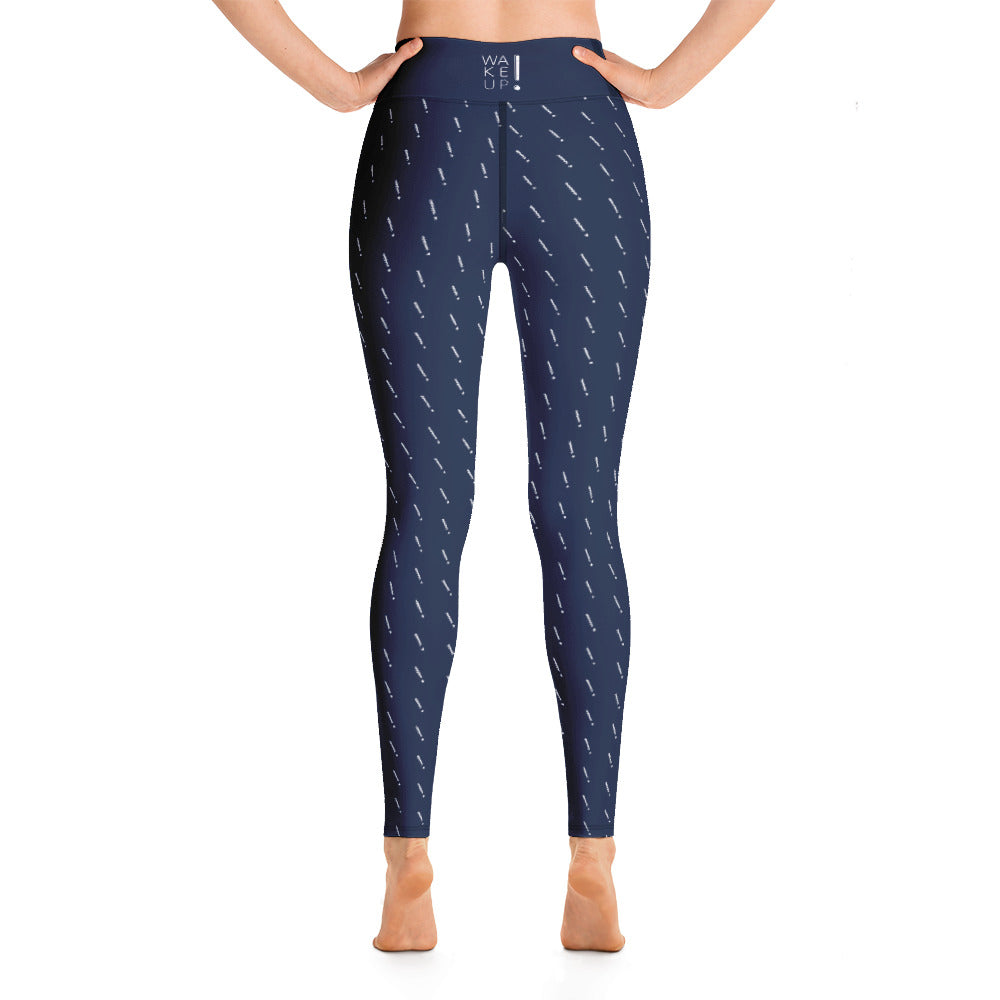 Wake UP! Navy (!) Yoga Leggings