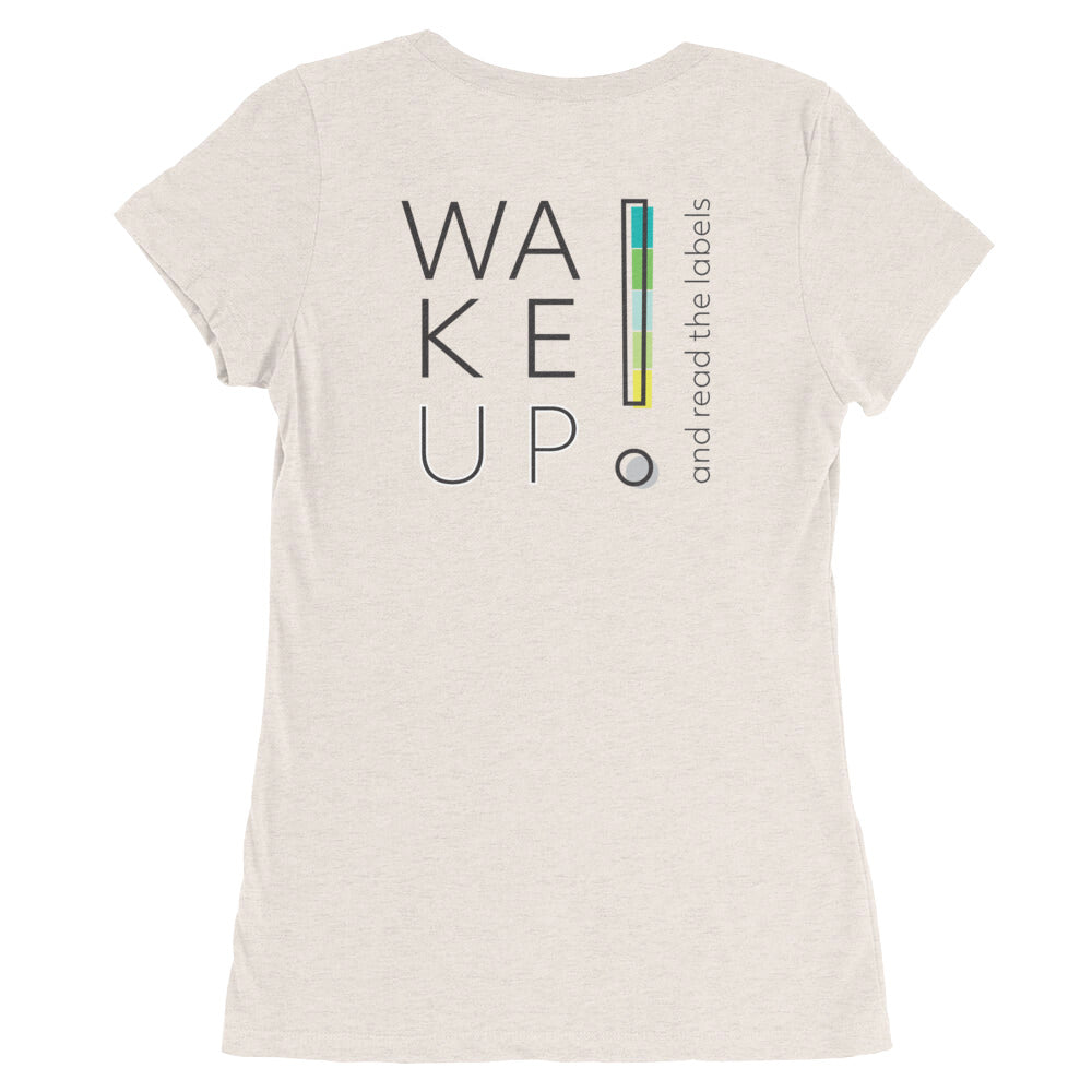 Wake UP! Ladies' short sleeve t-shirt